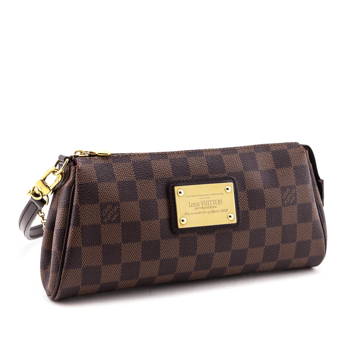 Louis Vuitton Damier Ebene Eva Cutch | AlmaBagz