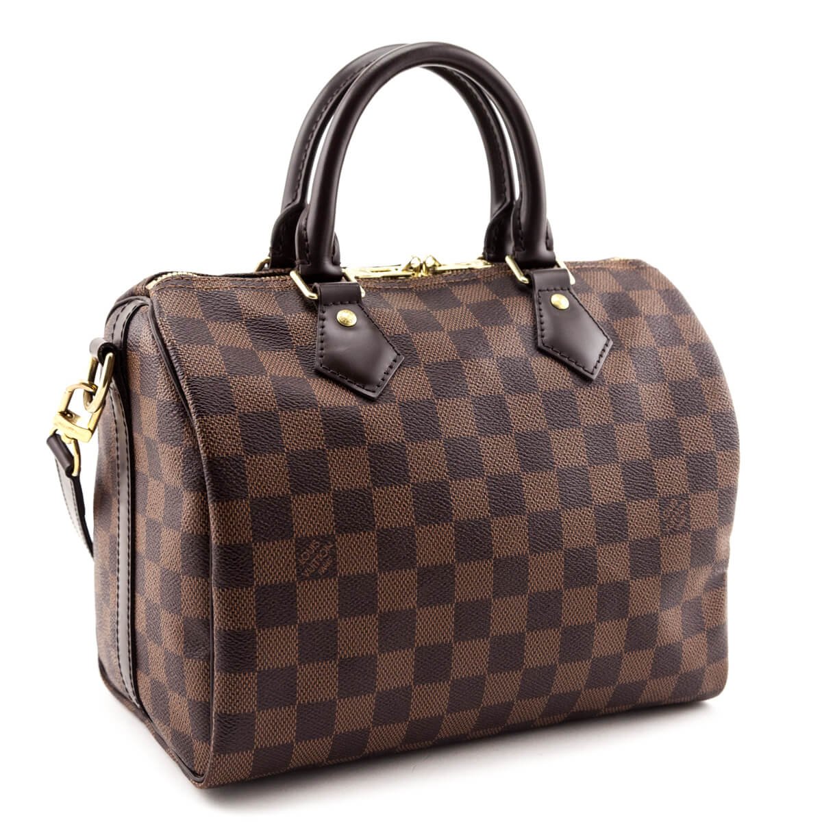 Louis Vuitton Damier Ebene Speedy Bandouliere 25 | AlmaBagz