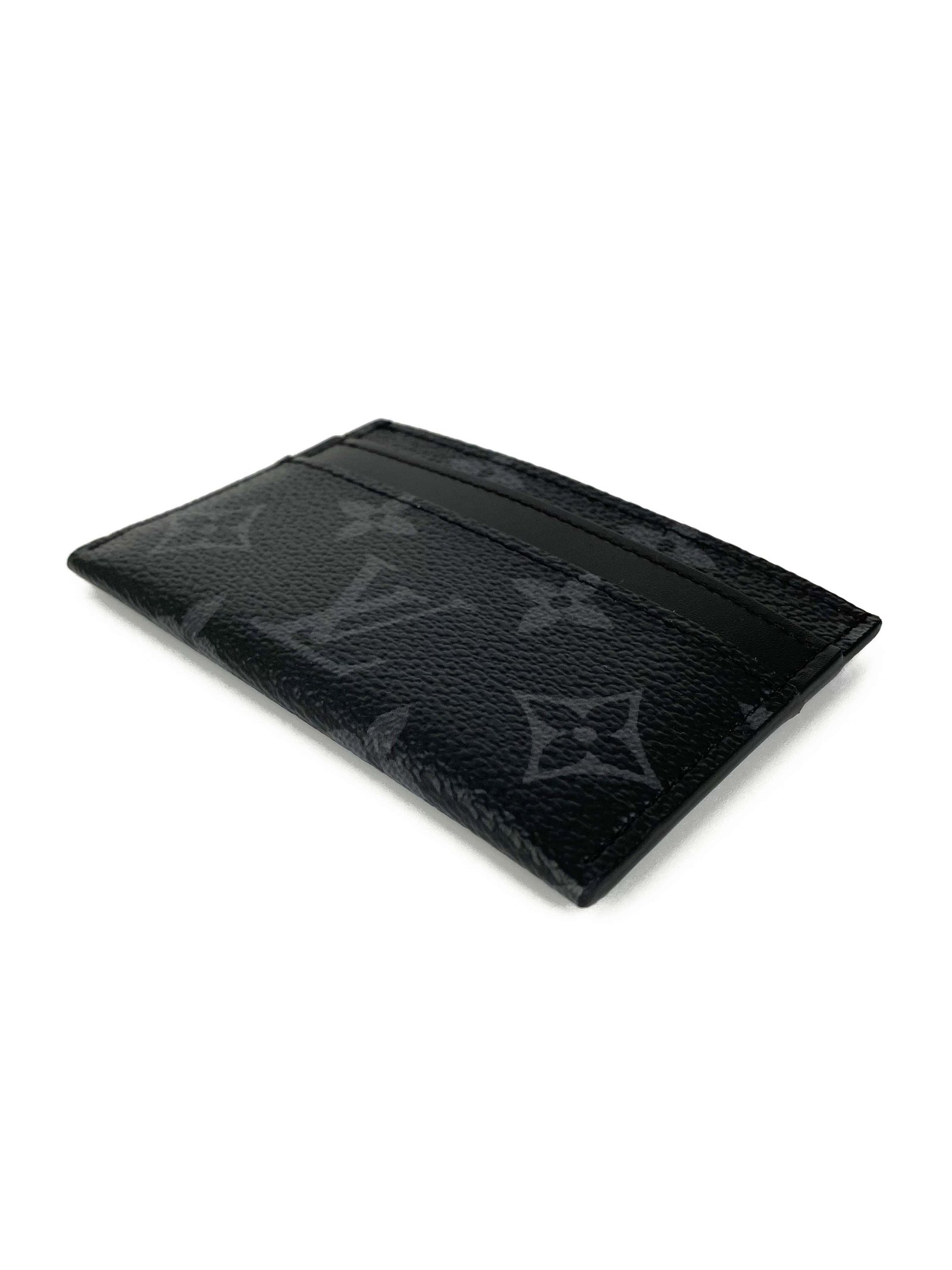 Louis Vuitton Eclipse Monogram Double Card Holder | AlmaBagz - Image 2