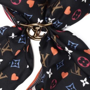 Louis Vuitton Game On Monogram Scarf with Ring | AlmaBagz