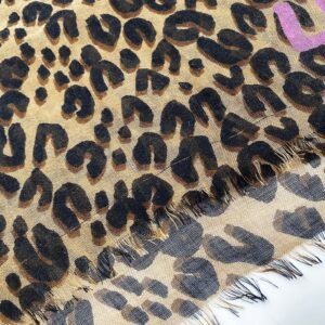 Louis Vuitton Leopard Stole Scarf | AlmaBagz