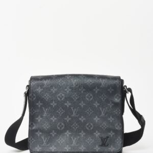 Louis Vuitton Monogram Coated Canvas Eclipse District PM Crossbody Bag | AlmaBagz