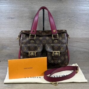 Louis Vuitton Monogram Manhattan NM Raisin | AlmaBagz