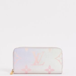 Louis Vuitton Monogram Pastel Pink Canvas Giant Spring In The City Zippy Wallet | AlmaBagz