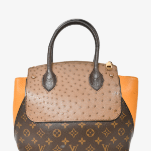 Louis Vuitton Ostrich & Python Majestueux MM | AlmaBagz