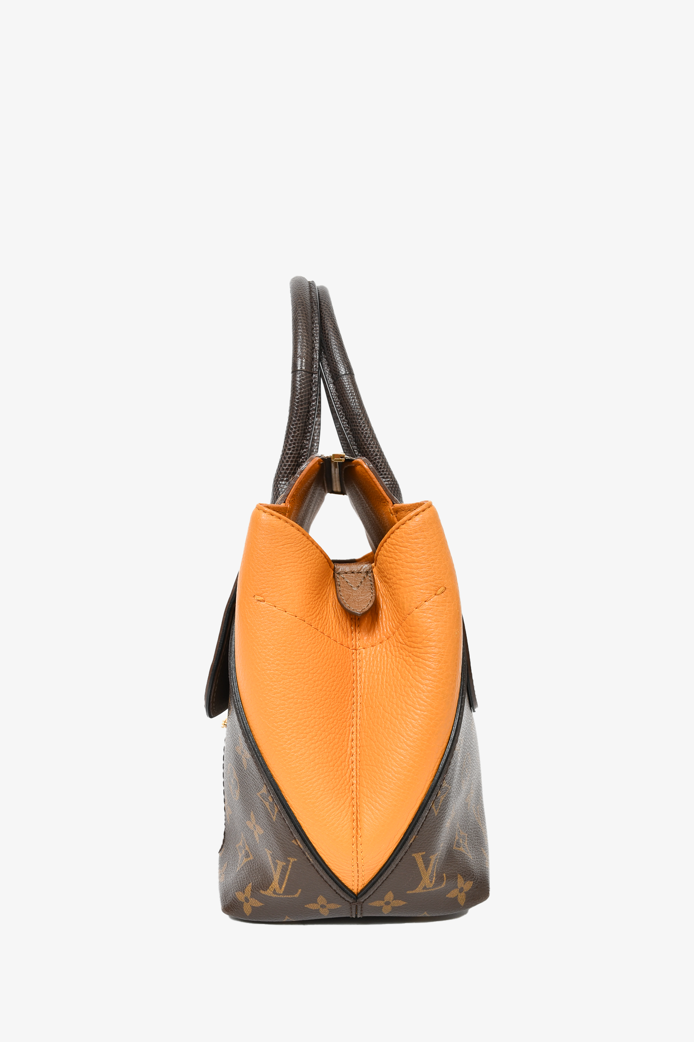 Louis Vuitton Ostrich & Python Majestueux MM | AlmaBagz - Image 3