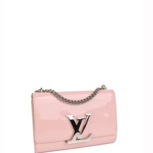 Louis Vuitton Rose Ballerine Vernis Louise MM | AlmaBagz