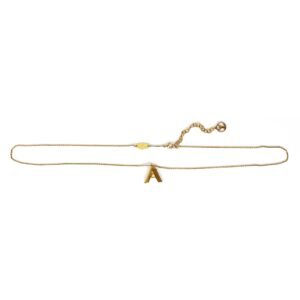 Louis Vuitton "LV & Me" Necklace, Letter A | AlmaBagz