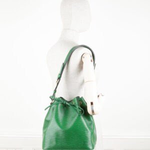LOUIS VUITTON Petit Sac Noe Epi Green | AlmaBagz