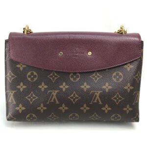 LOUIS VUITTON Shoulder Bag M43715 Monogram canvas, leather Brown Monogram Sun Praseed | AlmaBagz