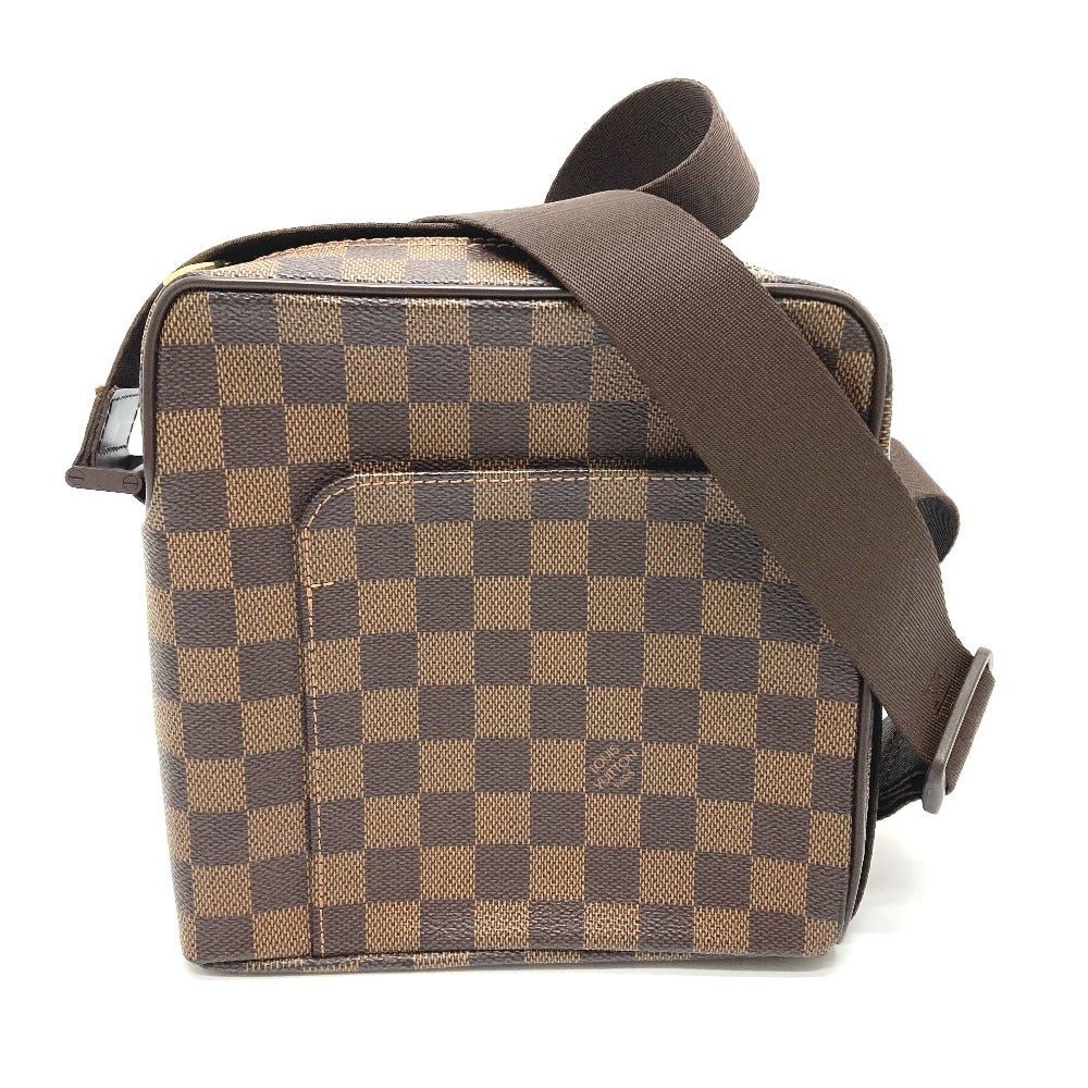 LOUIS VUITTON Shoulder Bag N41442 Damier canvas Brown Damier Olaf PM unisex(Unisex) Used | AlmaBagz - Image 13