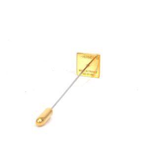 HERMES Brooch Gold Plated gold Accessories Medor Women Used | AlmaBagz