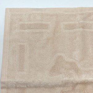 HERMES towel cotton beige Horse logo | AlmaBagz