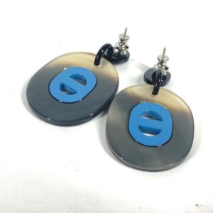 HERMES Pierce Buffalo horn beige Fidelio Village PM Women Used | AlmaBagz