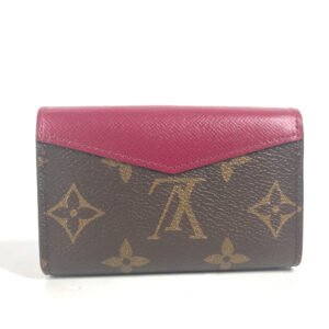 LOUIS VUITTON Card Case M61273 Monogram canvas Red Monogram Multicult Sarah | AlmaBagz
