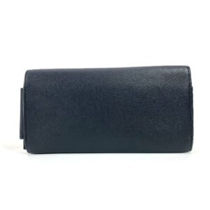 HERMES Long Wallet Purse Epsom black Long wallet Passan Long | AlmaBagz