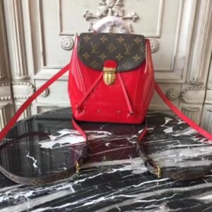 Louis Vuitton Hot Springs Backpack Patent Leather Red | AlmaBagz