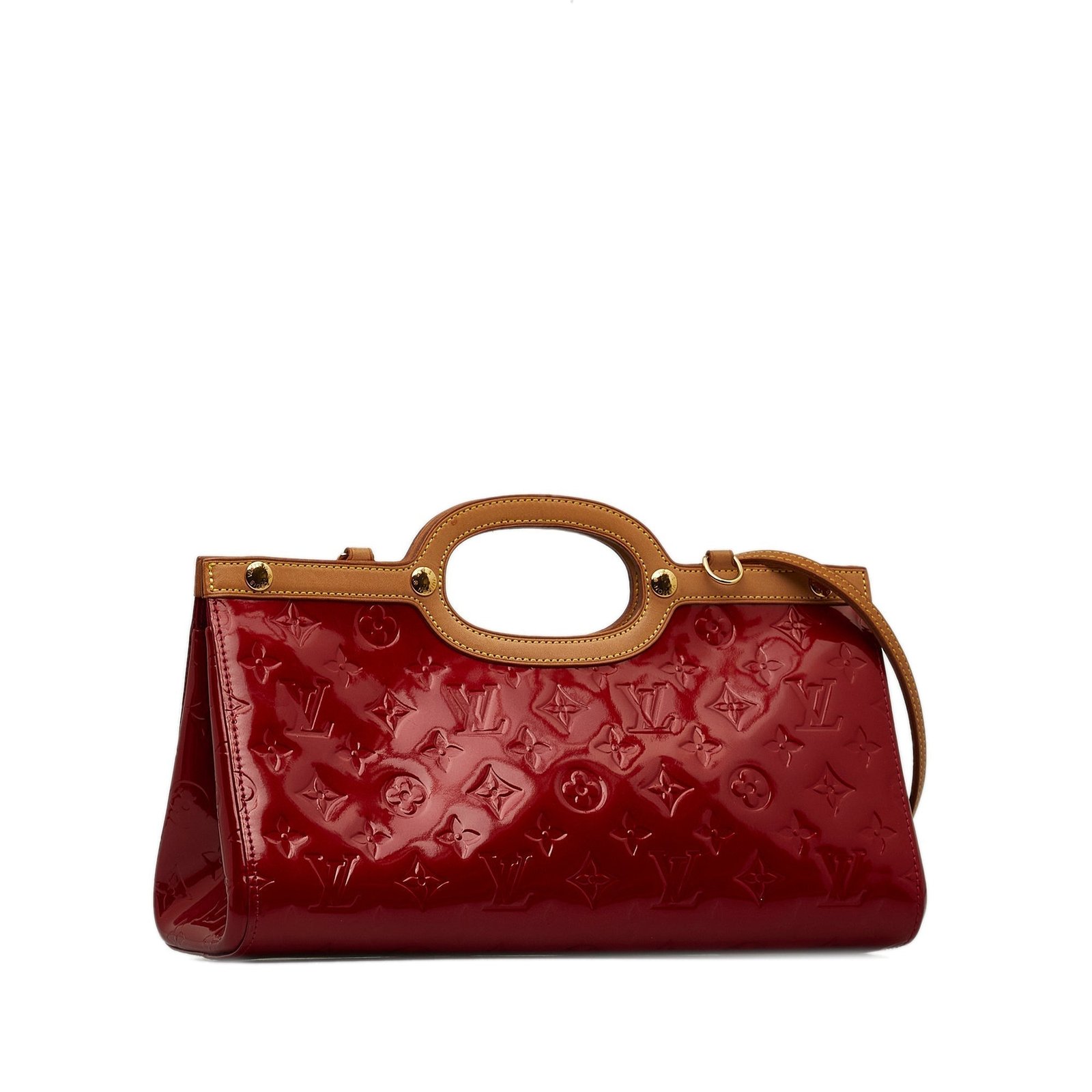 LOUIS VUITTON Monogram Vernis Roxbury Drive Satchel | AlmaBagz