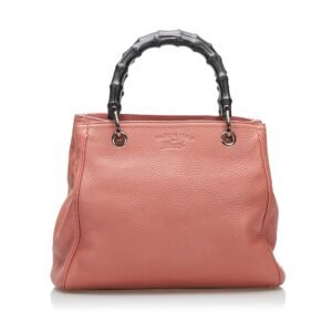 Gucci Bamboo Shopper Satchel | AlmaBagz