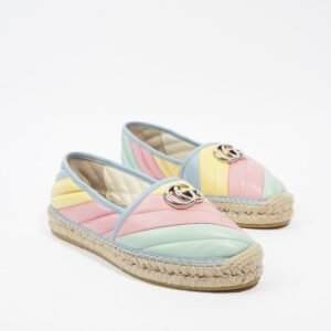 Gucci Marmont Espadrilles Multicolour Leather EU 38 UK 5 | AlmaBagz