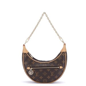 Louis Vuitton Loop Bag (M81098) Monogram, with Chain, Strap, Dust Cover & Box | AlmaBagz