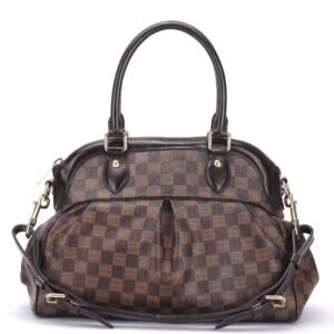 LOUIS VUITTON N51997 TREVI (TJ0181) PM SIZE, DAMIER ÉBÈNE CANVAS, WITH STRAP, NO DUST COVER | AlmaBagz