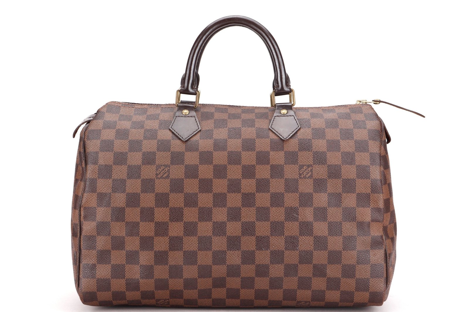 LOUIS VUITTON N41523 SPEEDY 35 (DU3141) DAMIER EBENE, WITH KEYS & LOCK, NO DUST COVER | AlmaBagz