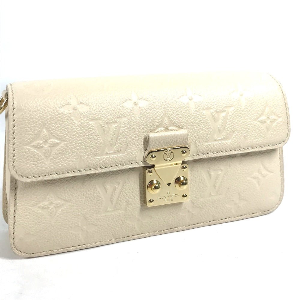 LOUIS VUITTON Shoulder Bag M82836 Monogram Ann Platt Leather beige Monogram Ann Platt Wallet on Chain Metis | AlmaBagz - Image 2