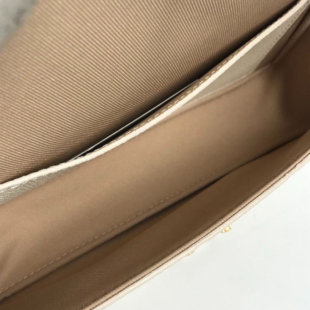 LOUIS VUITTON Shoulder Bag M82836 Monogram Ann Platt Leather beige Monogram Ann Platt Wallet on Chain Metis | AlmaBagz - Image 8