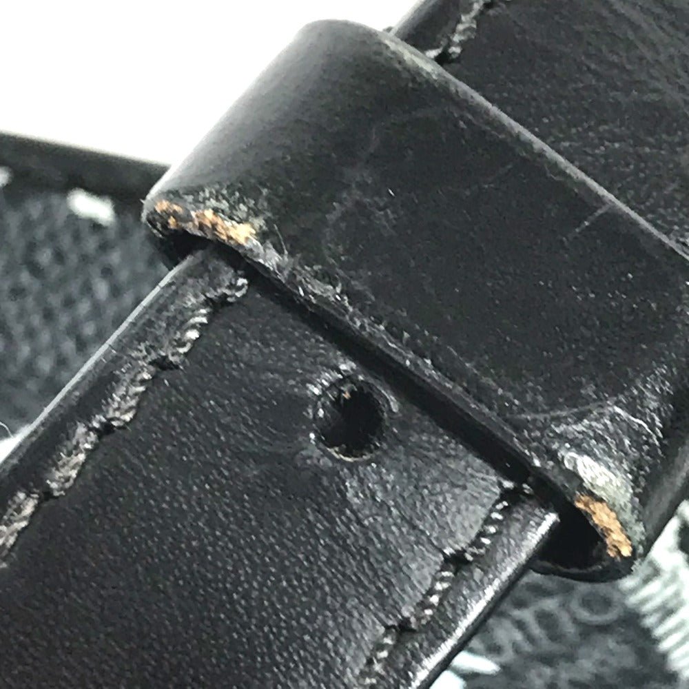 LOUIS VUITTON Shoulder Bag Graphite canvas black Damier Graphite Map Danube PM NM mens Used | AlmaBagz - Image 14