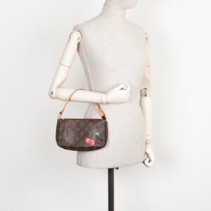LOUIS VUITTON Pochette Accessoires MNG Cerises | AlmaBagz