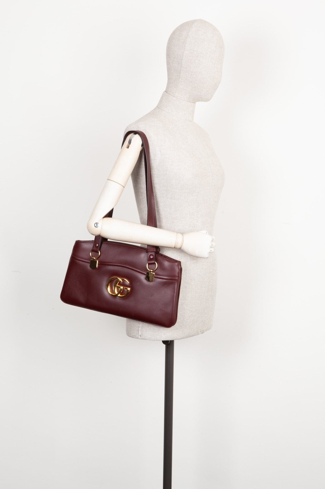 GUCCI Arli Tote Bag Burgundy | AlmaBagz