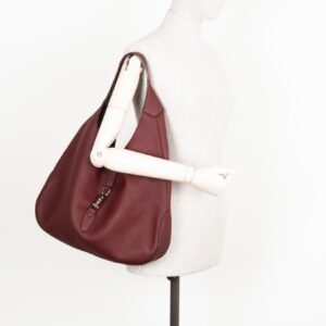 GUCCI Jackie 1961 Bag Soft Bordeaux | AlmaBagz