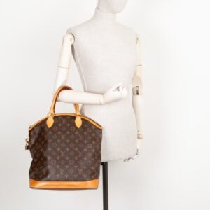 LOUIS VUITTON Lockit MM Monogram Canvas | AlmaBagz