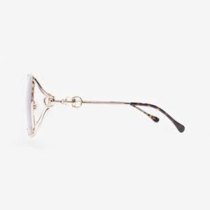 Gucci Gucci sunglasses Gold / Brown Base Metal | AlmaBagz