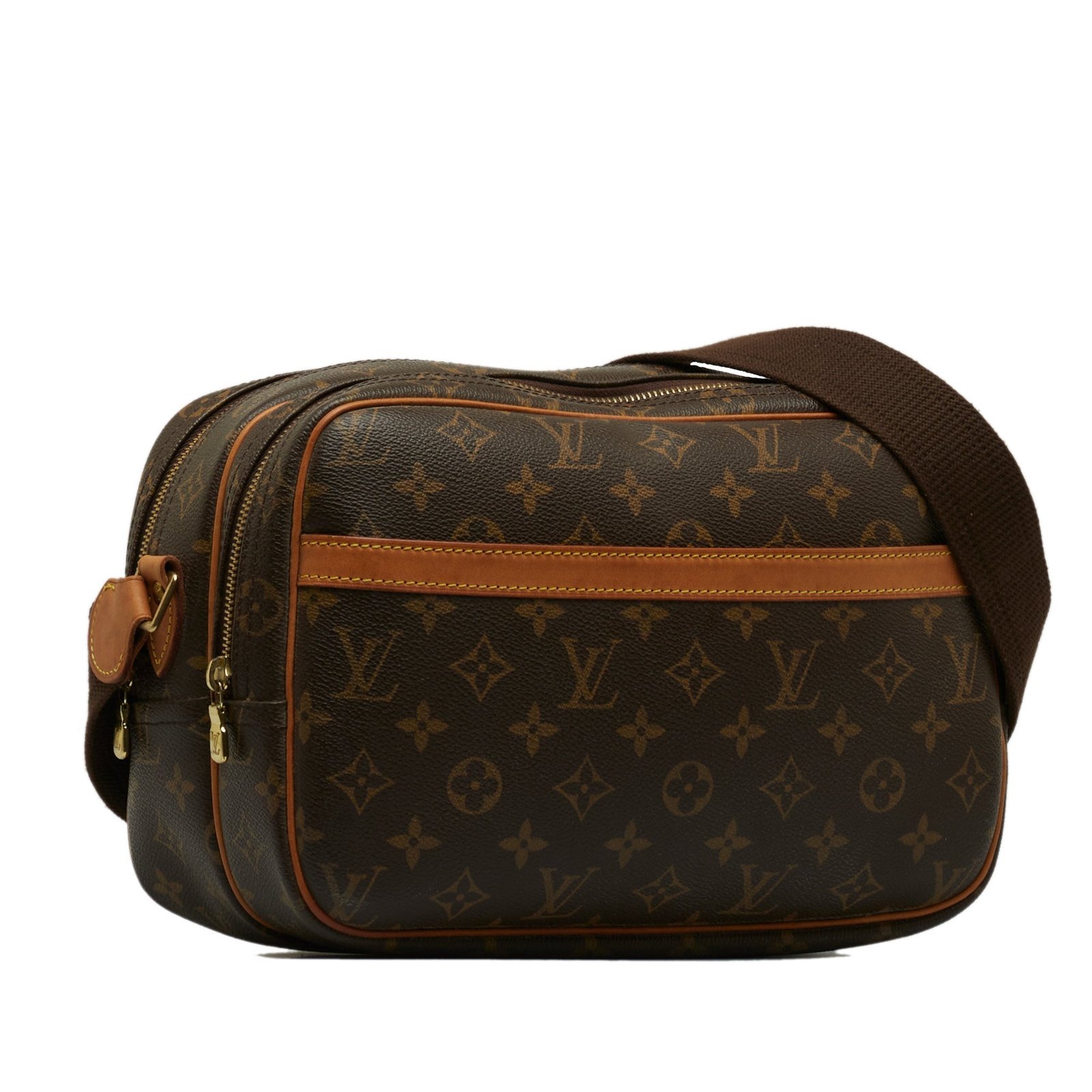 LOUIS VUITTON Monogram Reporter PM Crossbody Bag | AlmaBagz