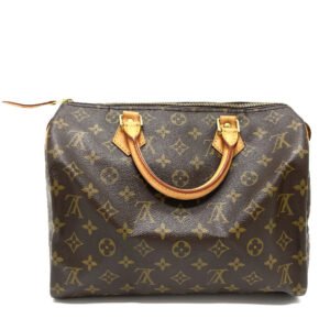 LOUIS VUITTON Boston Duffel bag M41526 Monogram canvas Brown Monogram Speedy 30 | AlmaBagz