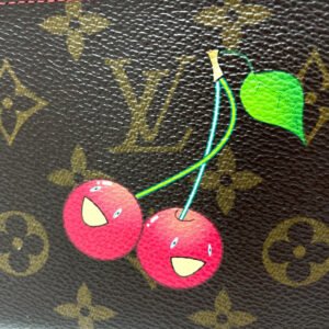 LOUIS VUITTON Long Wallet Purse M95006 Monogram canvas Brown Monogram Cherry Portonet Zip Women Used | AlmaBagz