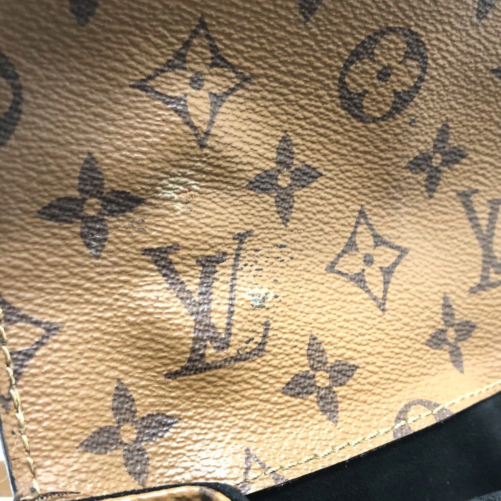 LOUIS VUITTON Shoulder Bag M44876 Monogram reverse canvas Brown Monogram reverse Pochette Metis MM Women Used | AlmaBagz - Image 10