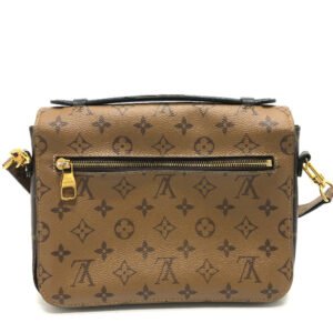 LOUIS VUITTON Shoulder Bag M44876 Monogram reverse canvas Brown Monogram reverse Pochette Metis MM Women Used | AlmaBagz