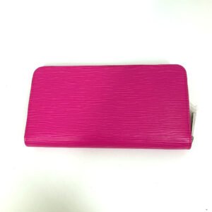 LOUIS VUITTON Long Wallet Purse M82050 Epi Leather pink Epi Zippy wallet Women Used | AlmaBagz