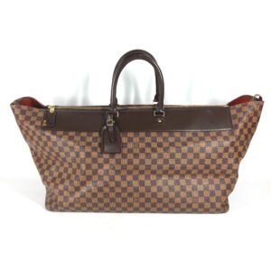 LOUIS VUITTON Boston Duffel bag N41155 Damier canvas Brown Damier Greenwich GM | AlmaBagz