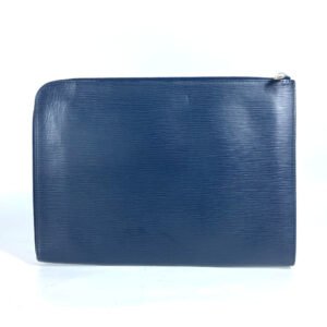 LOUIS VUITTON Clutch bag M64154  Epi Leather Navy Epi Pochette Jules GM | AlmaBagz