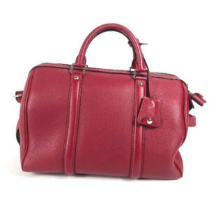 LOUIS VUITTON Handbag M94341 Voca Stains all leather Red Parnasea SC Bag PM | AlmaBagz