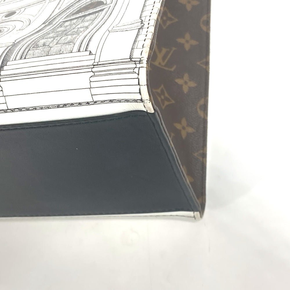 LOUIS VUITTON Shoulder Bag M59264 Calf leather white Nicolas Ghesquière Fornasetti On the Go MM | AlmaBagz - Image 9