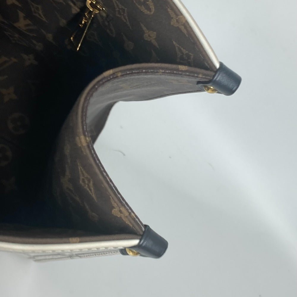 LOUIS VUITTON Shoulder Bag M59264 Calf leather white Nicolas Ghesquière Fornasetti On the Go MM | AlmaBagz - Image 11