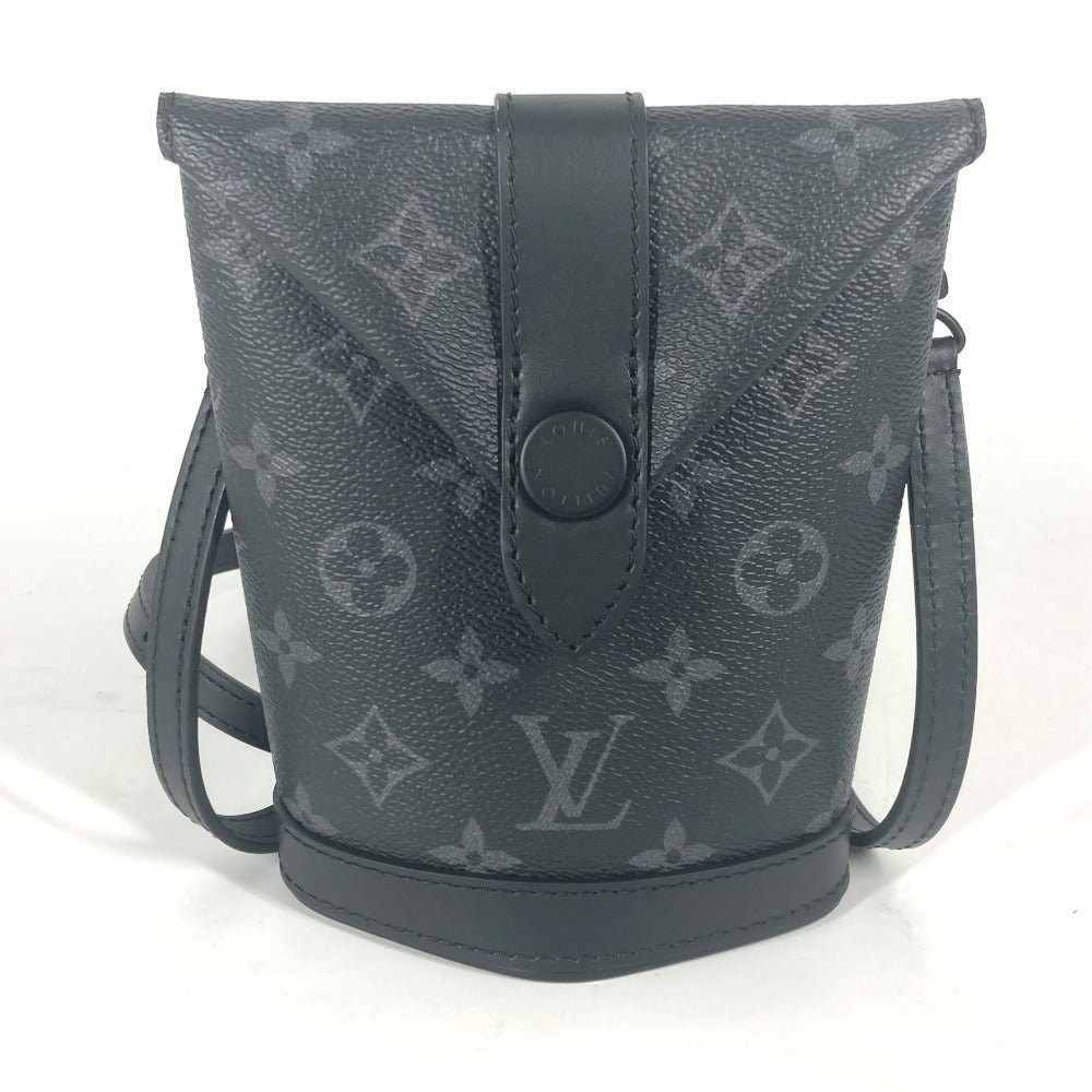 LOUIS VUITTON Shoulder Bag M11613 Monogram Eclipse Canvas black Monogram Eclipse Envelope Pouch | AlmaBagz - Image 17