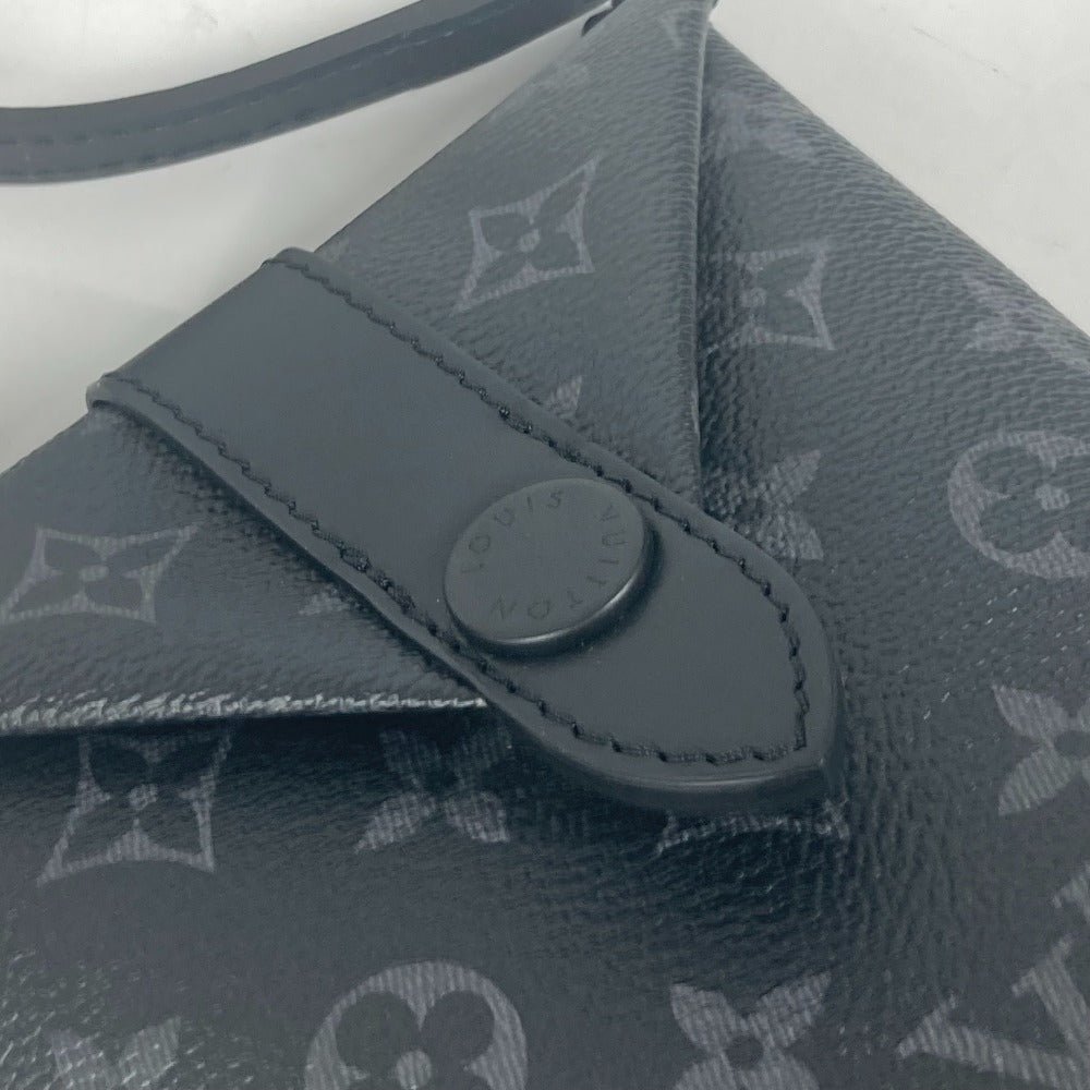 LOUIS VUITTON Shoulder Bag M11613 Monogram Eclipse Canvas black Monogram Eclipse Envelope Pouch | AlmaBagz - Image 7