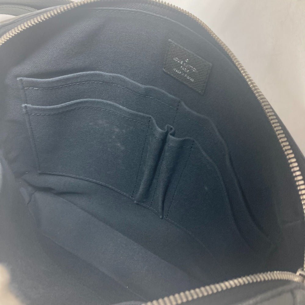 LOUIS VUITTON Shoulder Bag M30238 Taiga Leather black Taiga Watcher Messenger PM | AlmaBagz - Image 12