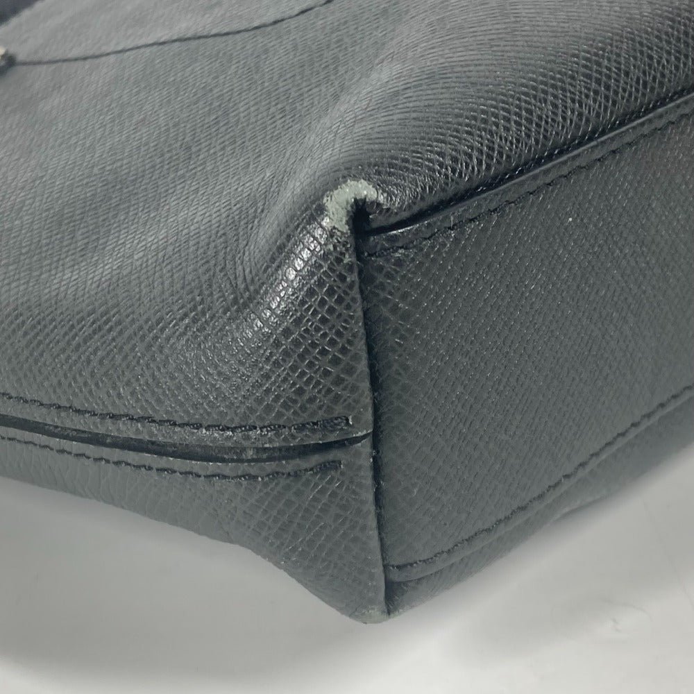 LOUIS VUITTON Shoulder Bag M30238 Taiga Leather black Taiga Watcher Messenger PM | AlmaBagz - Image 5